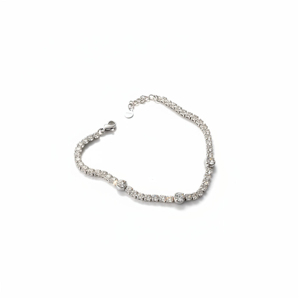 Bracciale " Tennis" Simbolo di Amore e Vittorie