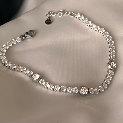 Bracciale " Tennis" Simbolo di Amore e Vittorie