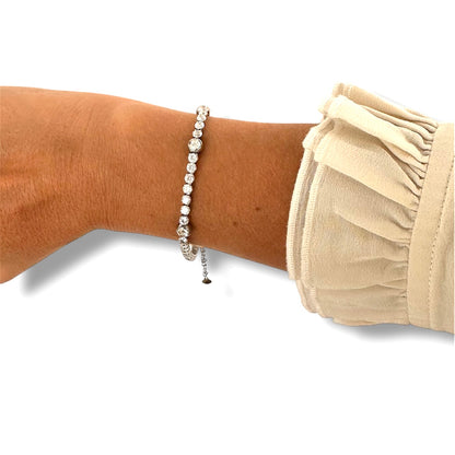 Bracciale " Tennis" Simbolo di Amore e Vittorie