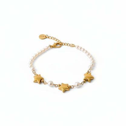 Bracciale "Perle e Stelle" Sogna in Grande, Brilla sempre.