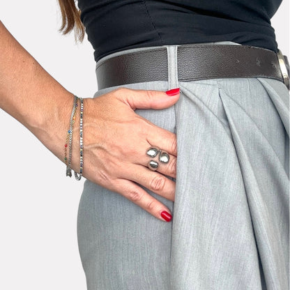 Anello "Tre Anime": Un Simbolo di connessione Eterna