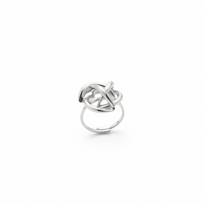 Anello Nodo intrecciato 3D