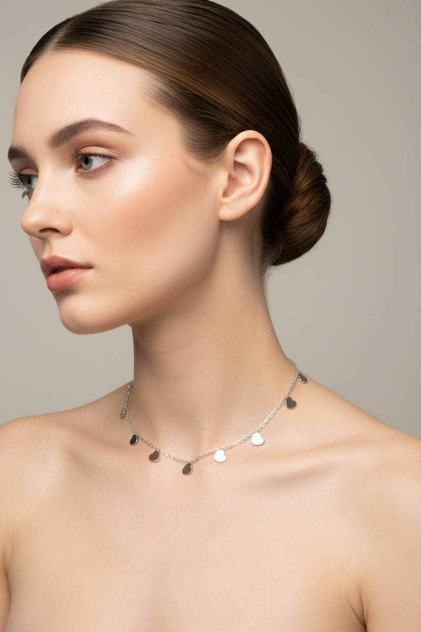 Collier 11 Cœurs : Amour et Objectifs Infinis